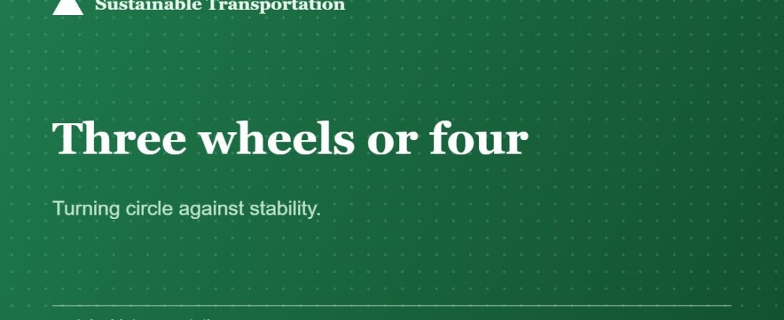 Three Wheels or Four? Choosing a Mobility Scooter