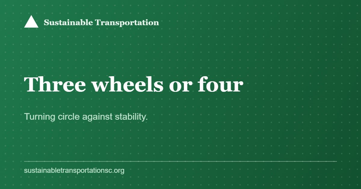 Three Wheels or Four? Choosing a Mobility Scooter